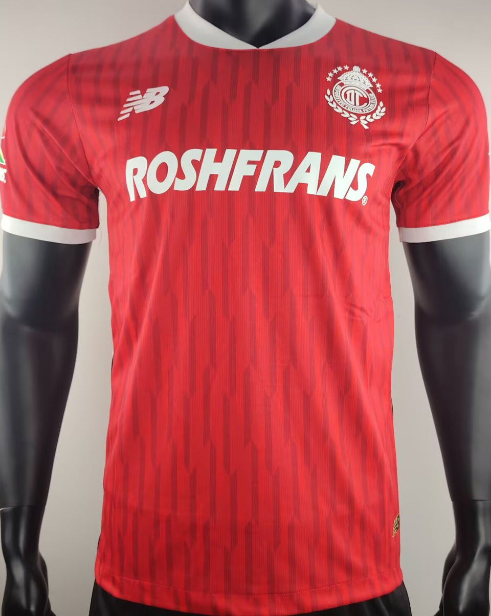 Maillot Deportivo Toluca Domicile 2024/25 (Version Joueur)