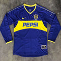 Maillot Boca Juniors Domicile Manches Longues Rétro 2003