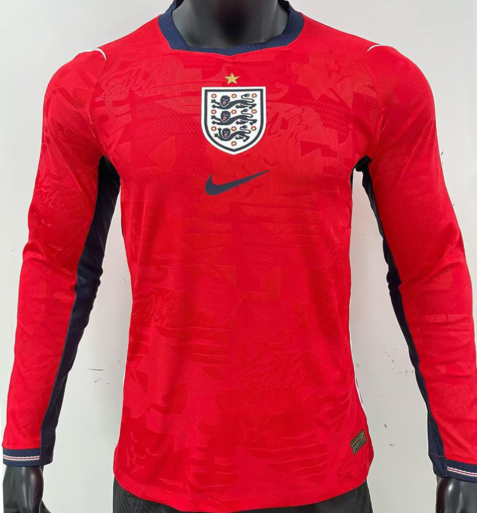 Maillot Angleterre Extérieur Manches Longues 2026/27 (Version Joueur)