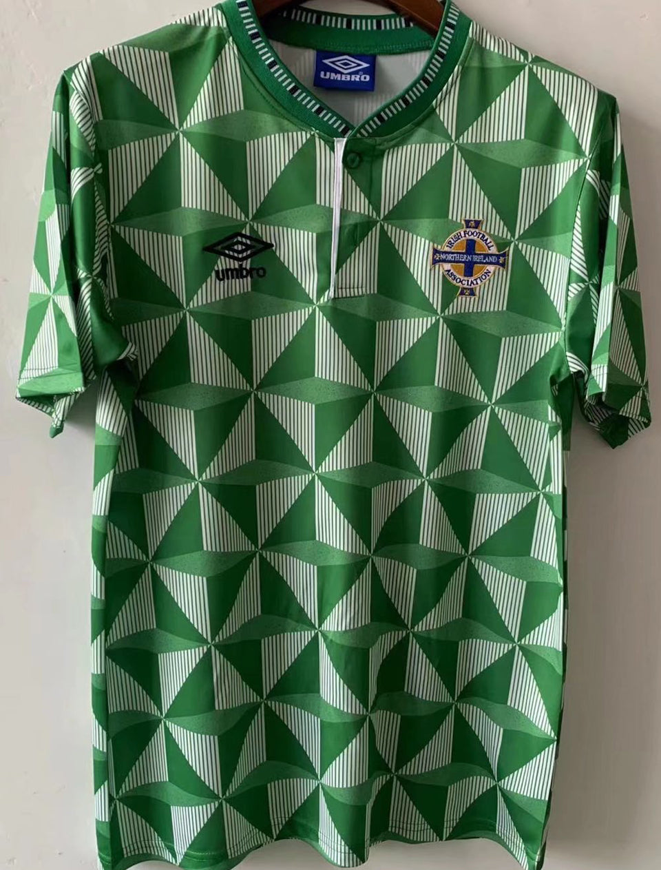 Maillot 1990 92 North Ireland Domicile Rétro