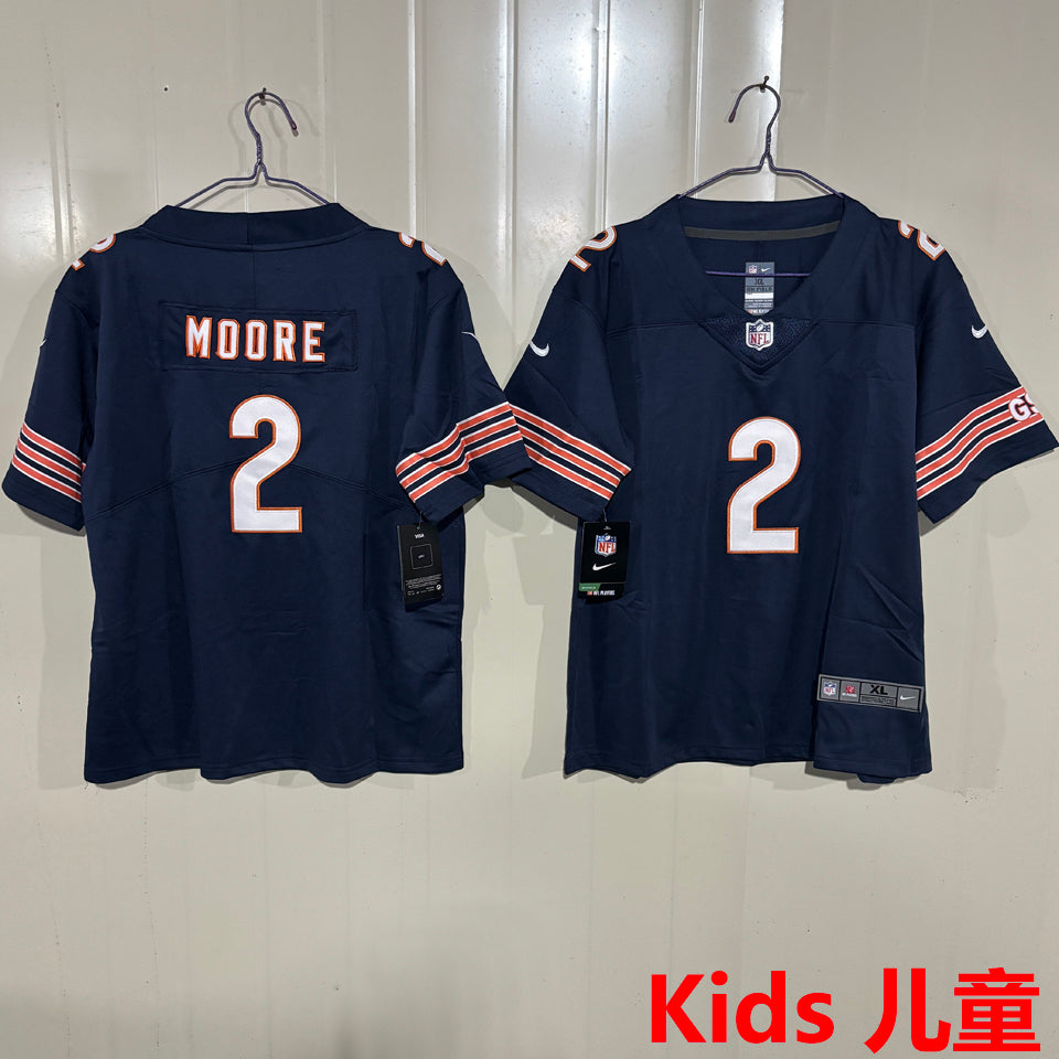 Maillot Moore 2 Chicago Bears Enfant