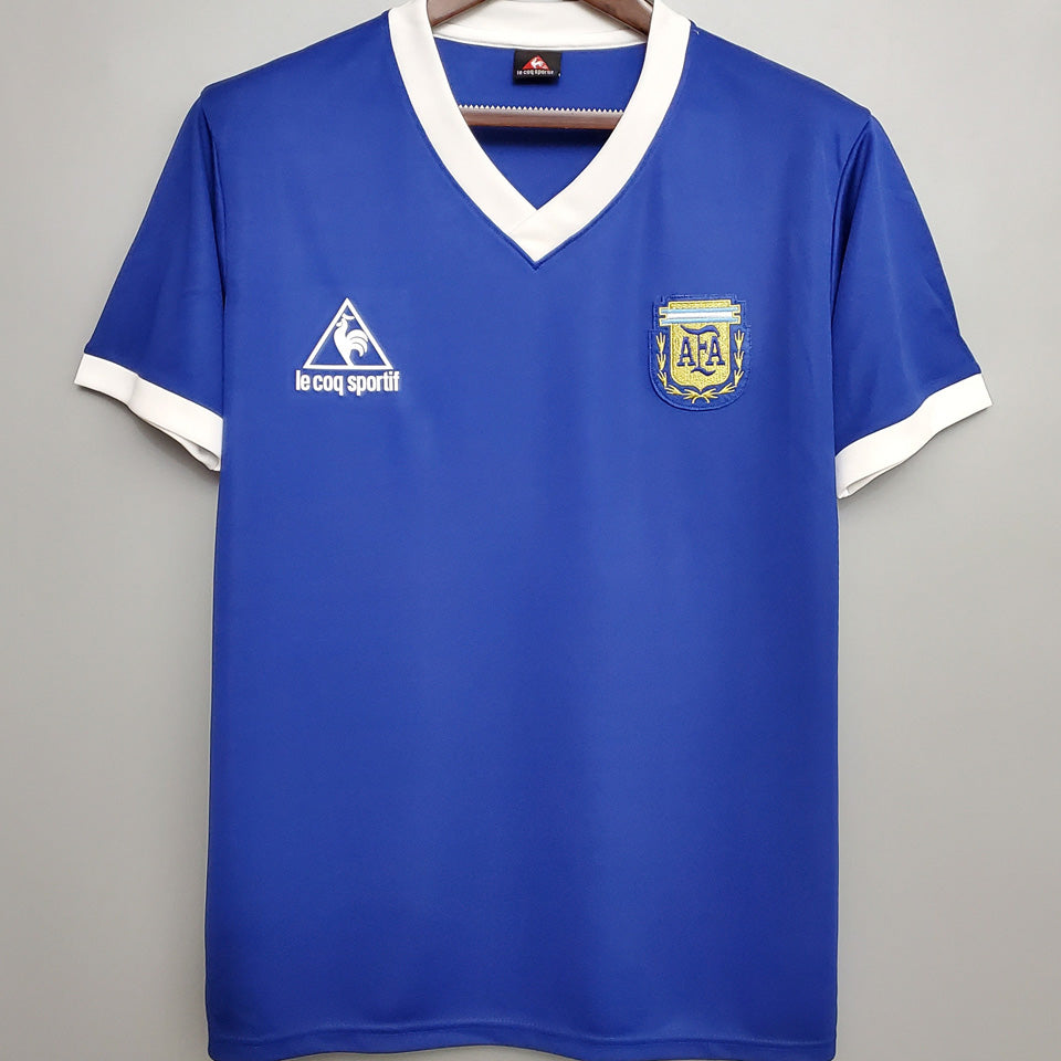 Maillot Argentine Extérieur Rétro 1986