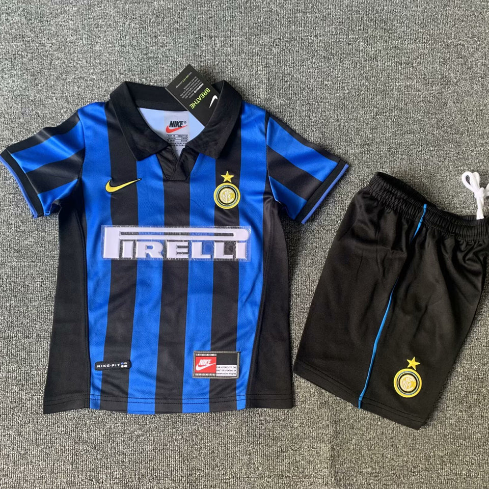 Maillot Inter Milan Domicile Rétro 1998/99 Enfant