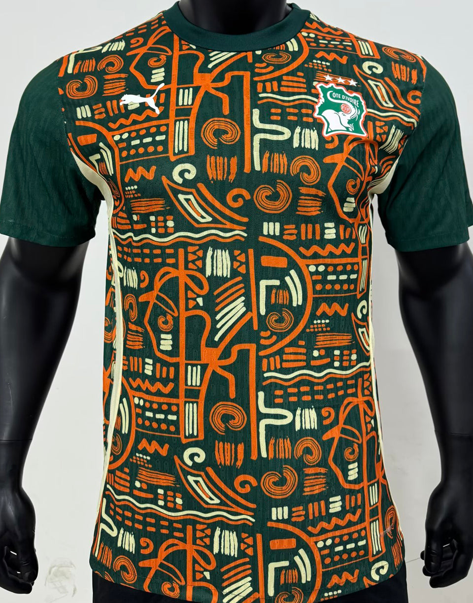 Maillot Ivory Coast 2025 (Version Joueur)