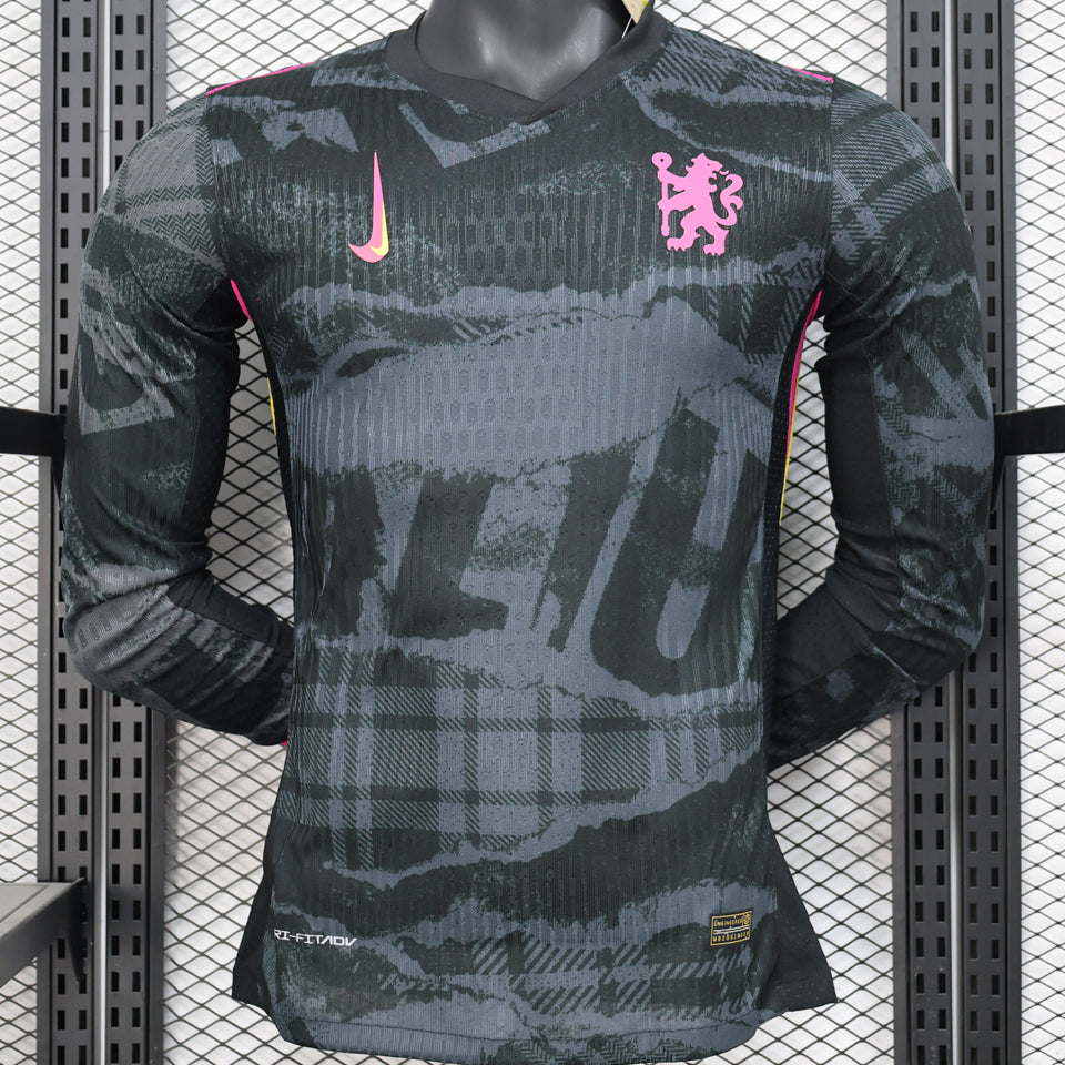 Maillot Chelsea Third Manches Longues 2024/25 (Version Joueur)