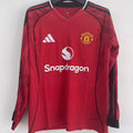Maillot Manchester United Domicile Manches Longues 2025/26