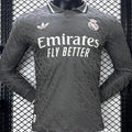 Maillot Real Madrid Third Manches Longues 2024/25 (Version Joueur)