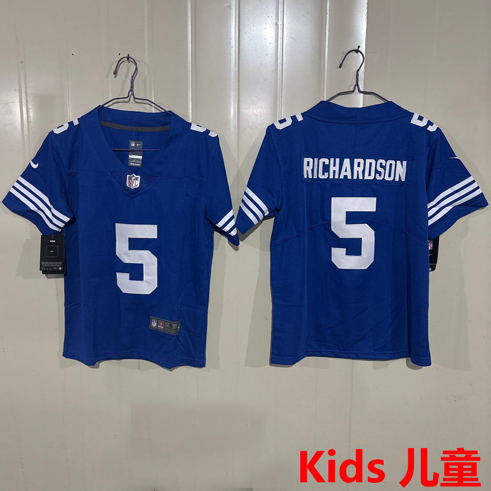 Maillot Richardson 5 Indianapolis Colts Enfant