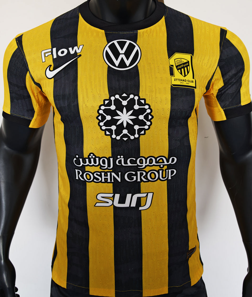 Maillot Al Ittihad Domicile 2025/26 (Version Joueur)