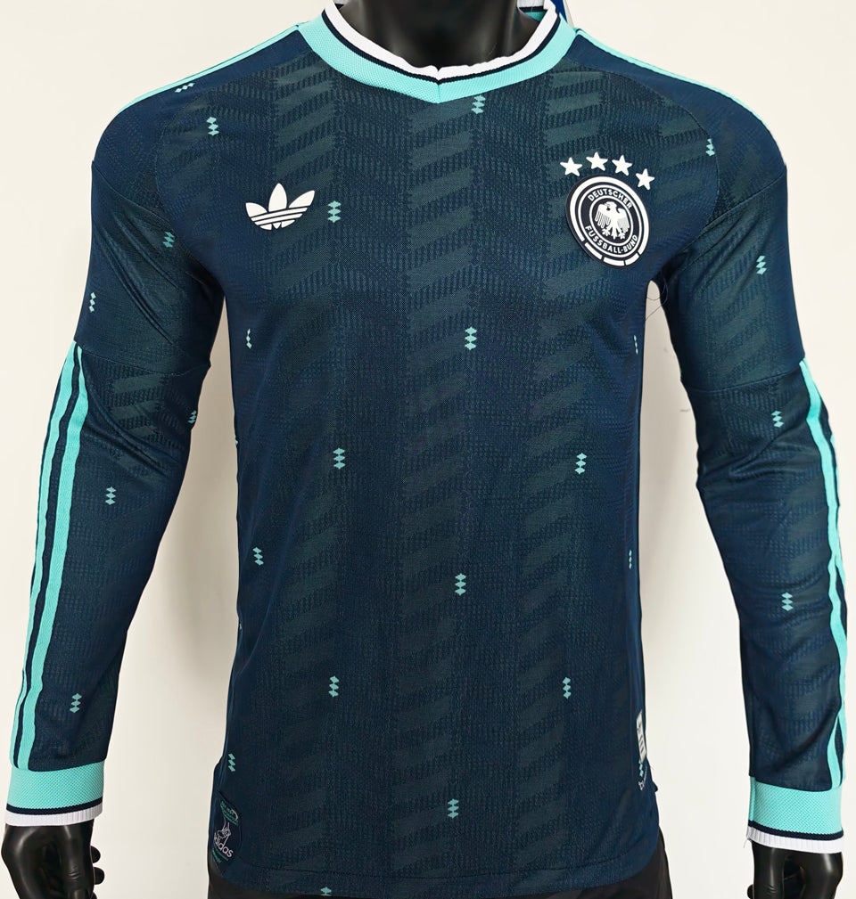 Maillot Allemagne Extérieur Manches Longues 2026/27 (Version Joueur)