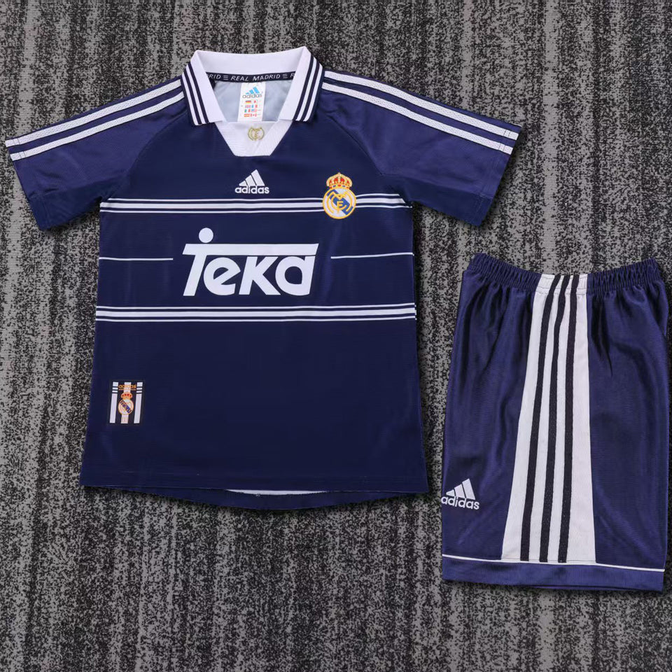 Maillot Real Madrid Extérieur Rétro 1998 Enfant