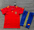 Maillot Espagne Domicile Rétro 2010 Enfant