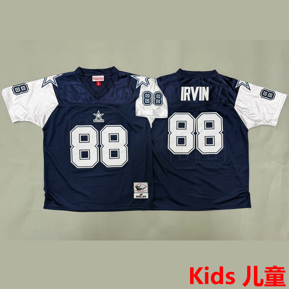 Maillot Irvin 88 Dallas Cowboys Rétro Enfant