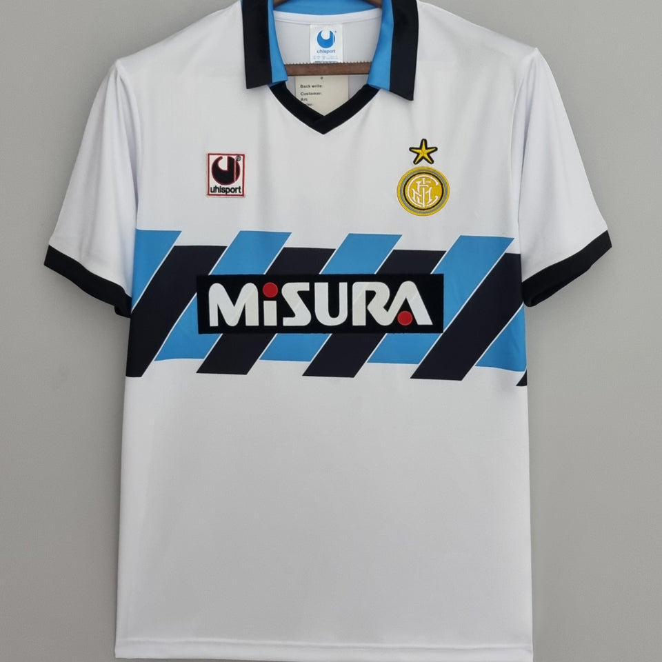 Maillot Inter Milan Extérieur Rétro 1990/91