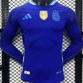 Maillot Argentine Extérieur Manches Longues 2024/25 (Version Joueur)
