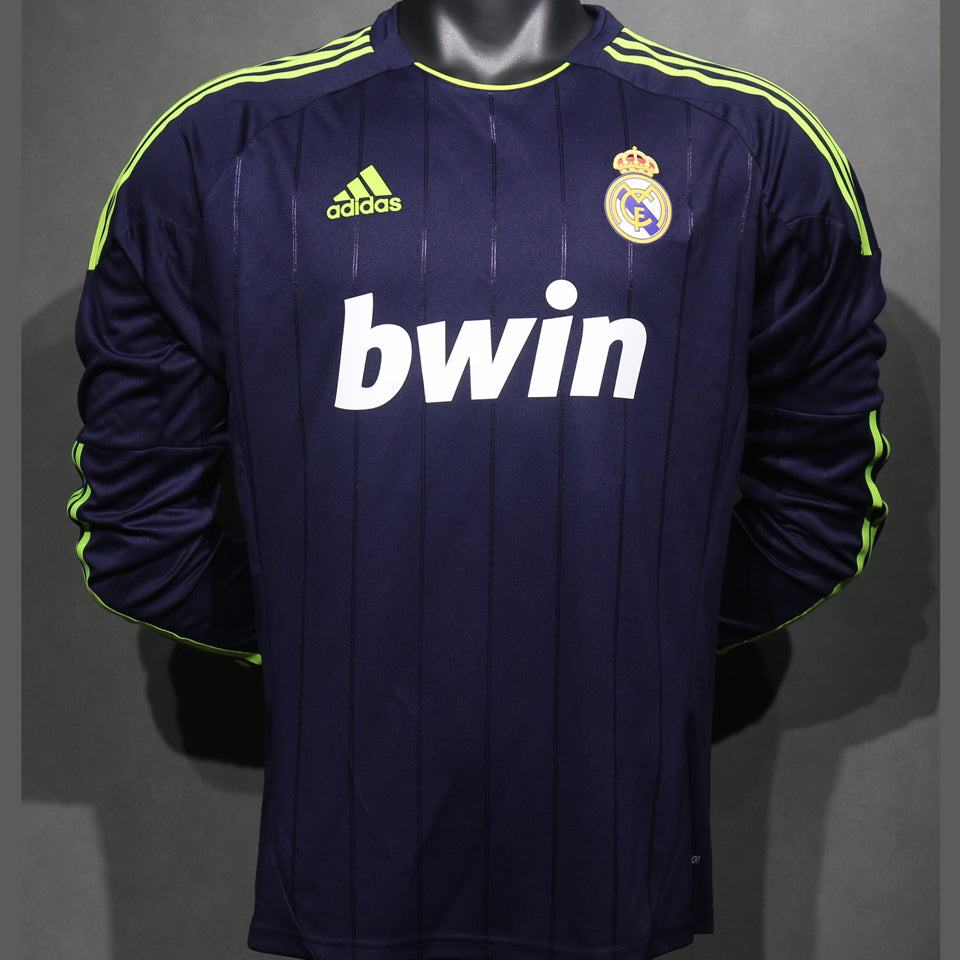 Maillot Real Madrid Extérieur Manches Longues Rétro 2012/13 (Version Joueur)
