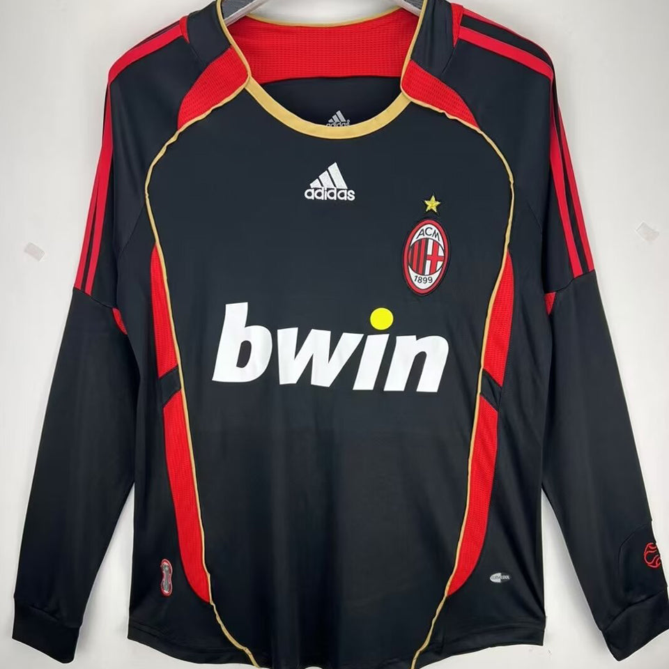 Maillot AC Milan Third Manches Longues Rétro 2006/07