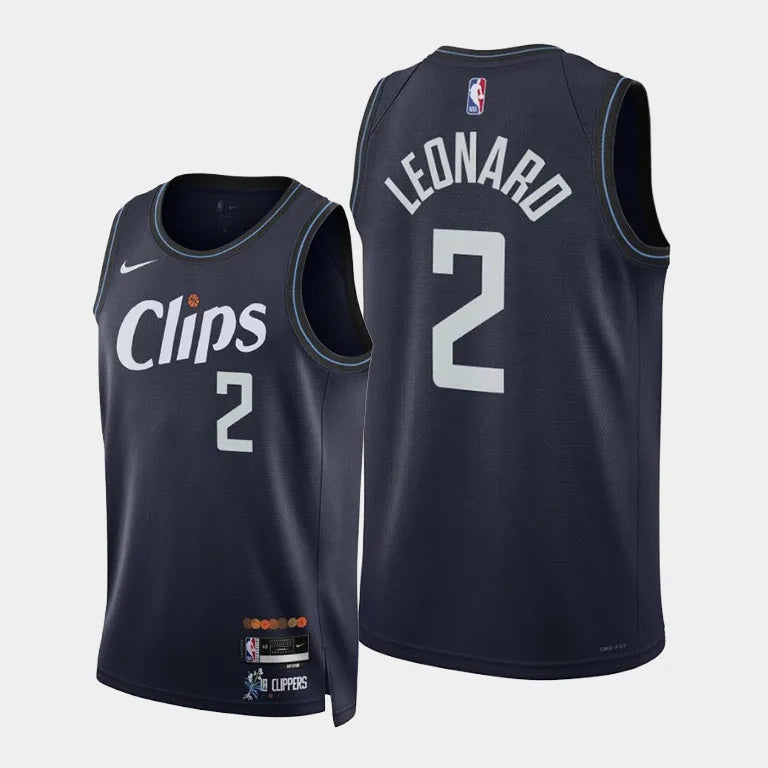 Maillot Clippers Leonard 2 Sapphire 2023/24