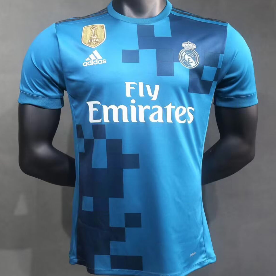 Maillot Real Madrid Third Rétro 2017/18 (Version Joueur)