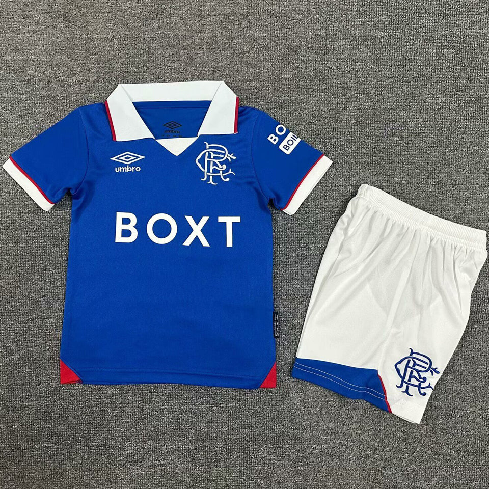 Maillot Glasgow Rangers Domicile 2025/26 Enfant