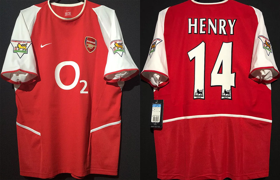 Maillot Arsenal Domicile Rétro 2001