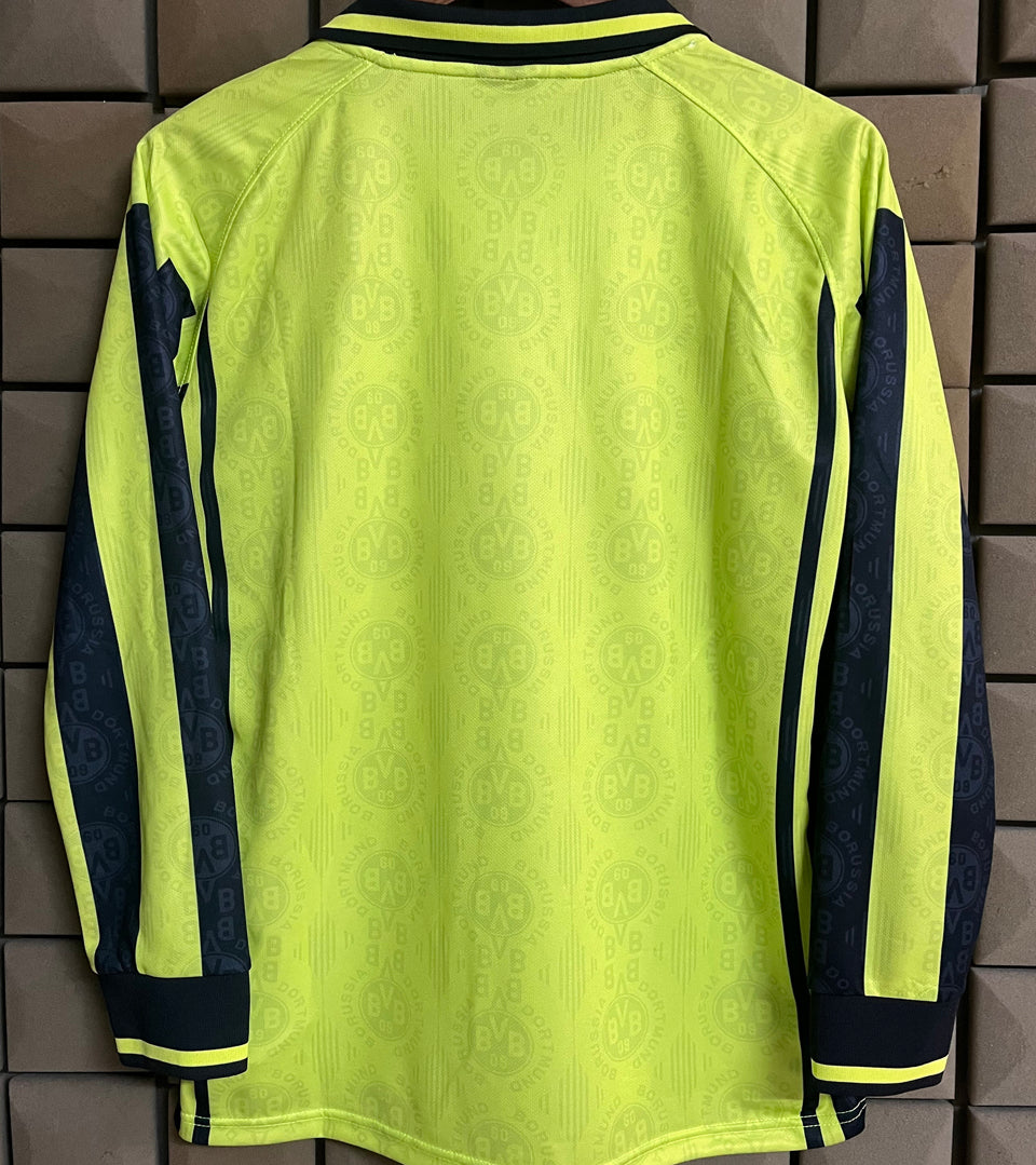 Maillot Dortmund Domicile Manches Longues Rétro