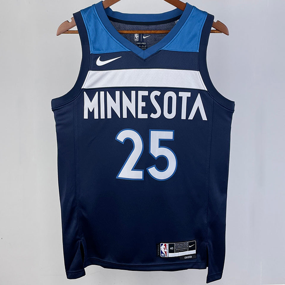 Maillot Timberwolves Rose 25 Sapphire 2023/24