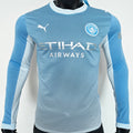 Maillot Manchester City Domicile Manches Longues 2026/27 (Version Joueur)