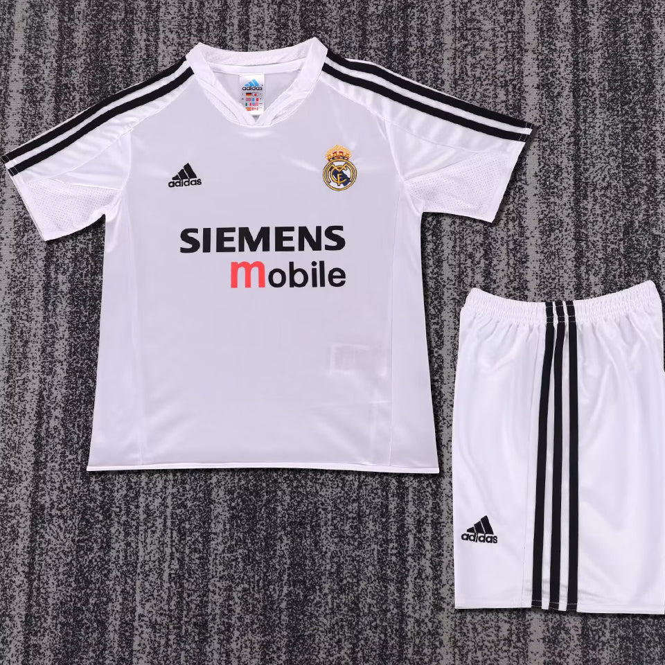 Maillot Real Madrid Domicile Rétro 2004/05 Enfant