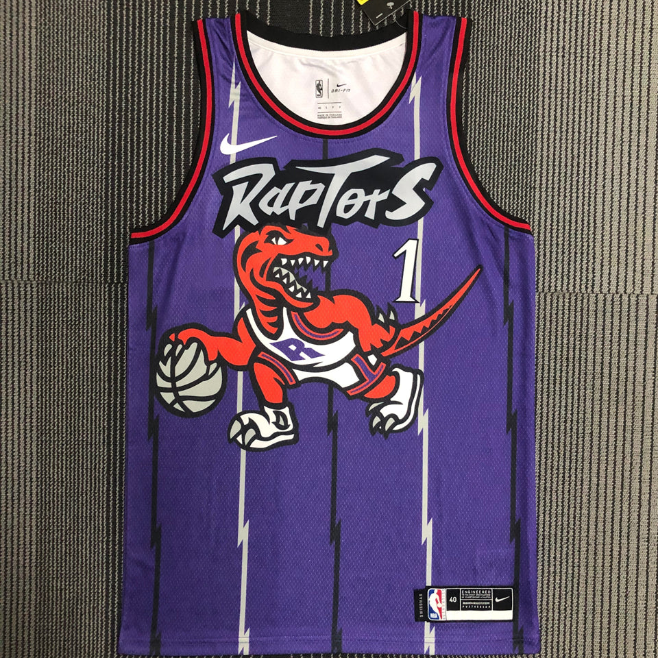 Maillot Toronto Raptors Mcgrady 1 Rétro