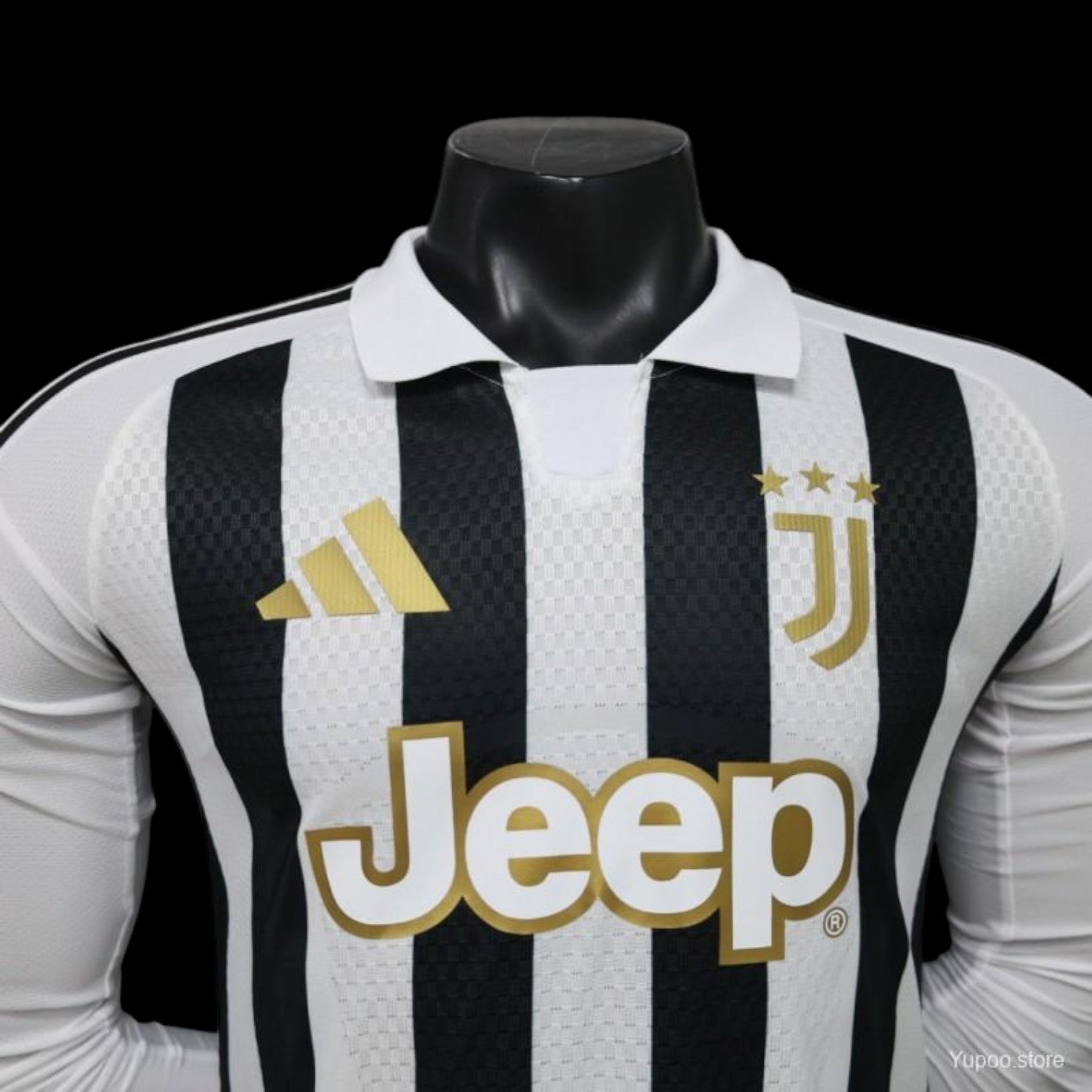 Maillot Juventus Manches Longues Domicile 2026/27 (Version Joueur)