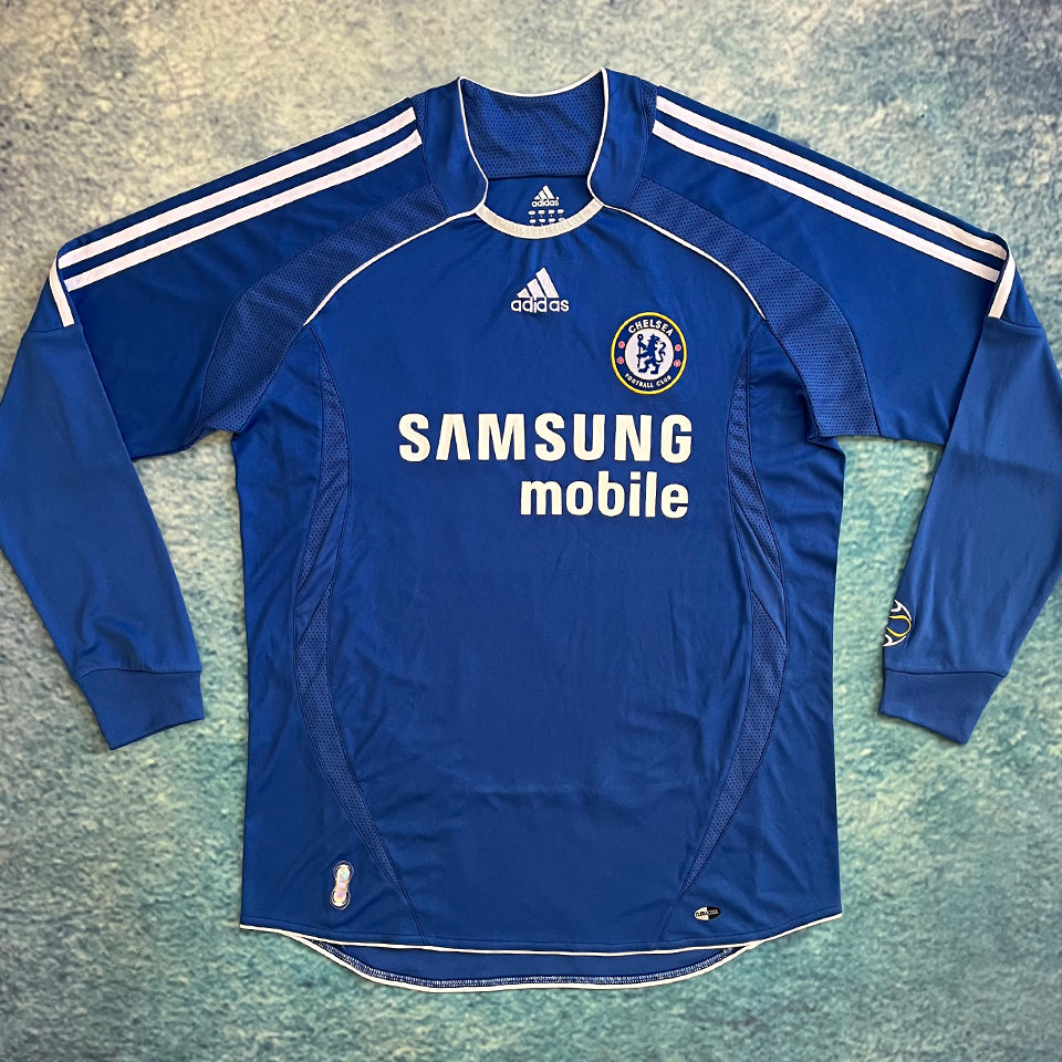Maillot Chelsea Domicile Manches Longues Rétro
