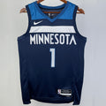 Maillot Timberwolves Anderson 1 Sapphire 2023/24