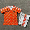 Maillot Pays-Bas Domicile Rétro 1988 Enfant