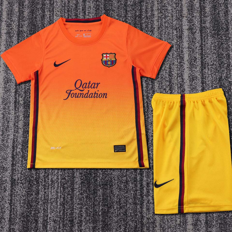 Maillot Barcelone Extérieur Rétro 2012/13 Enfant