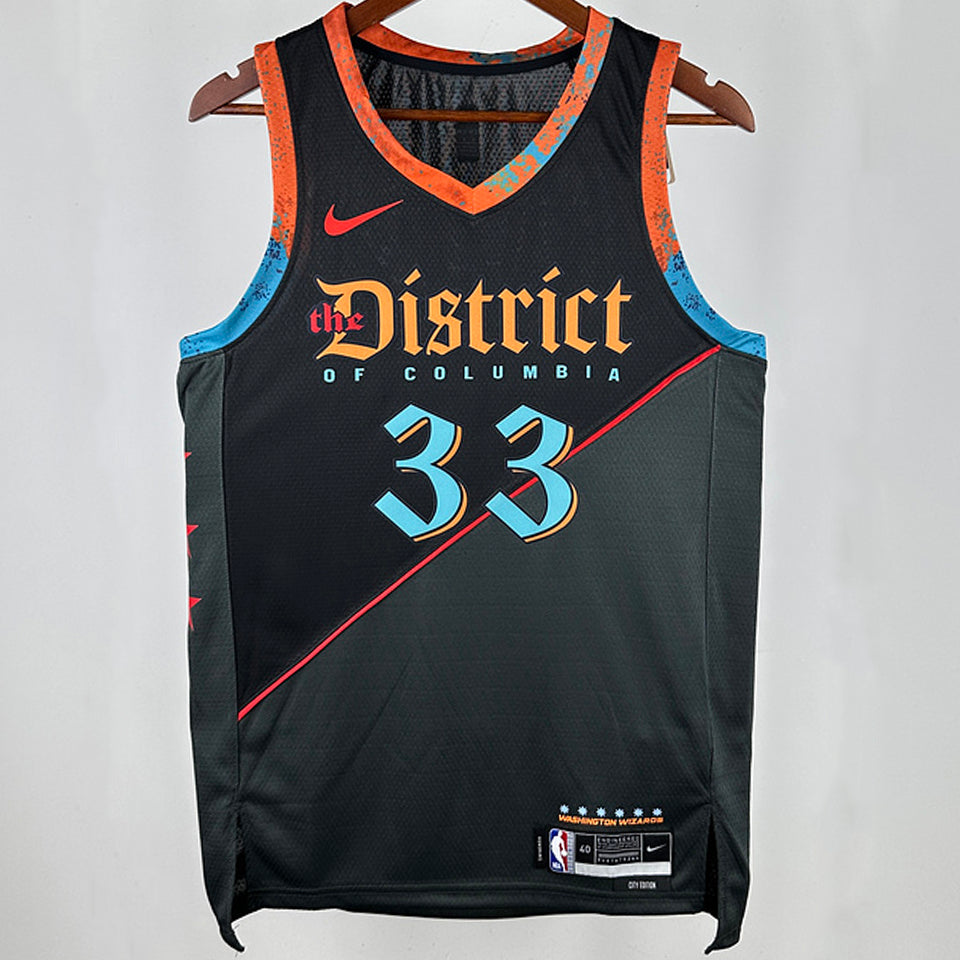 Maillot Wizards Kuzma 33 2025