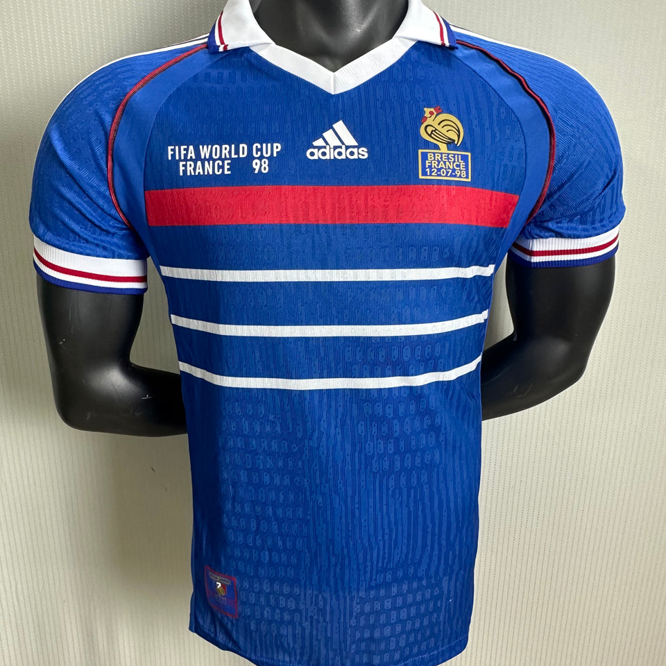 Maillot France Domicile Rétro (Version Joueur)