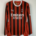 Maillot AC Milan Domicile Manches Longues 2024/25