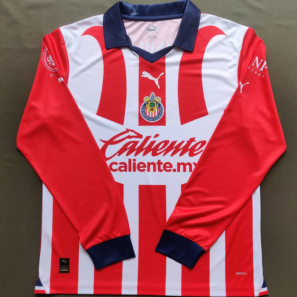 Maillot Chivas Domicile Manches Longues 2023/24