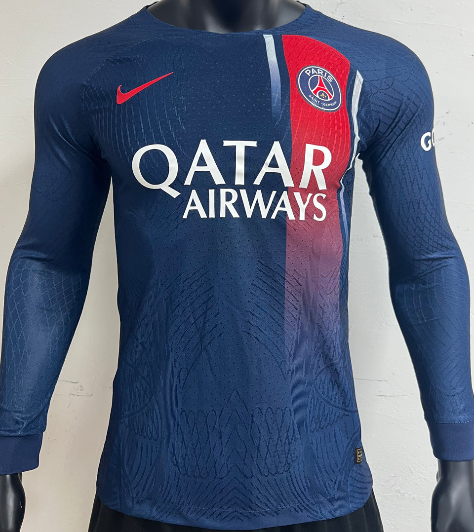 Maillot Paris SG Domicile Manches Longues 2023/24 (Version Joueur)