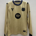 Maillot Barcelone Extérieur Manches Longues 2025/26
