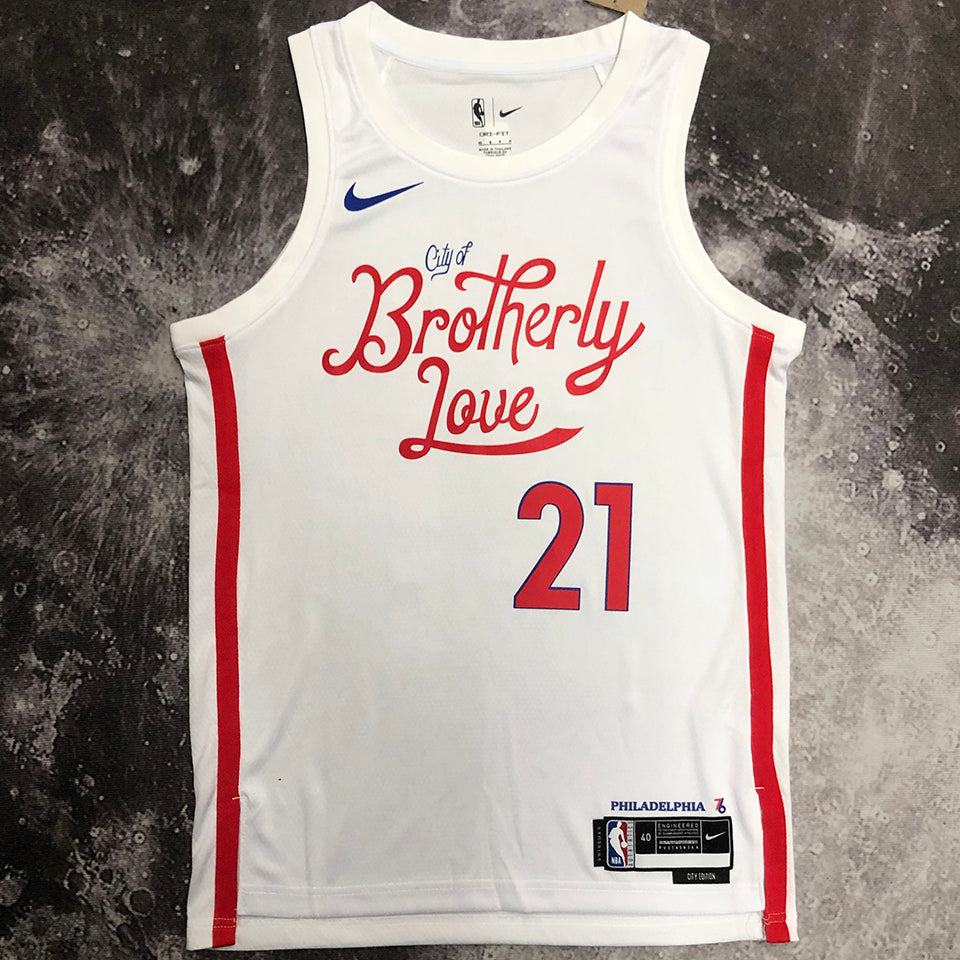 Maillot 76Ers Embiid 21 City