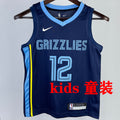 Maillot Grizzlies Morant 12 Sapphire Enfant