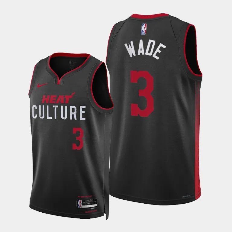 Maillot Miami Heat Wade 3 2023/24