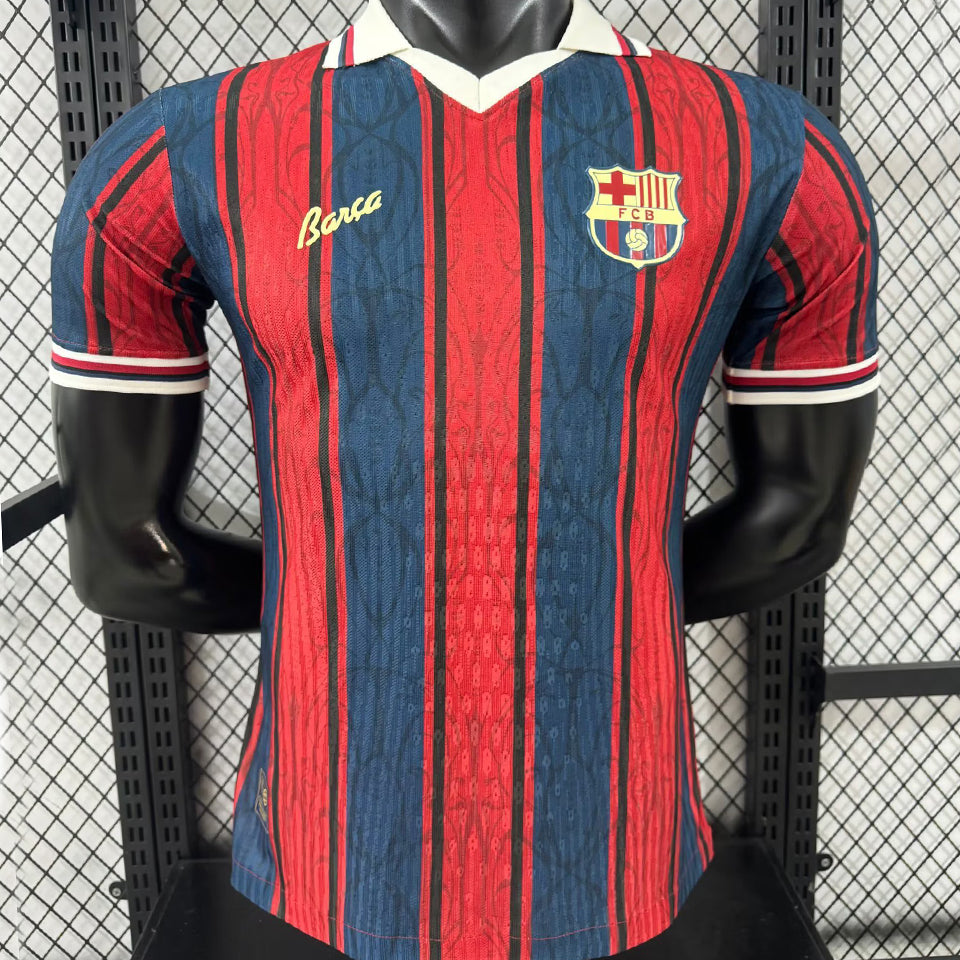 Maillot Barcelone Rétro 2025 (Version Joueur)