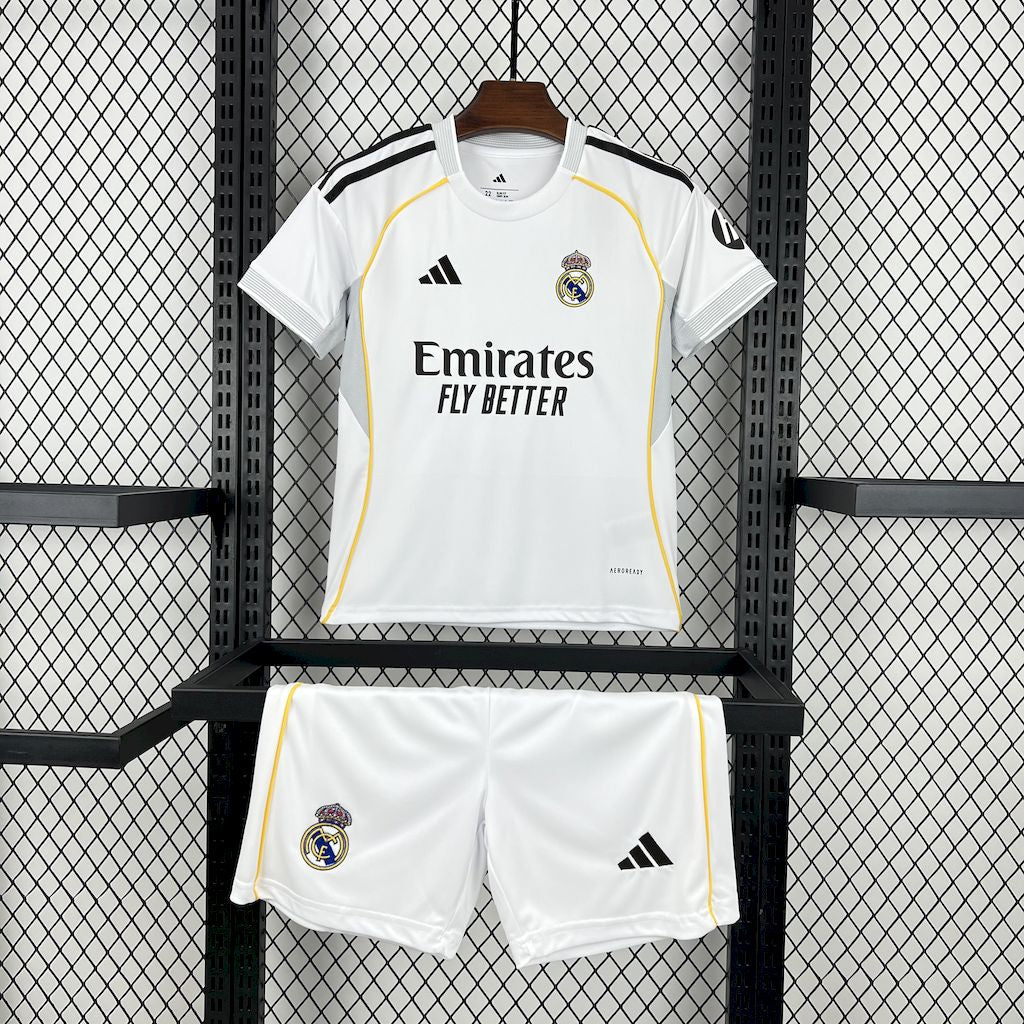 Maillot Real Madrid Domicile 2025/26 Enfant