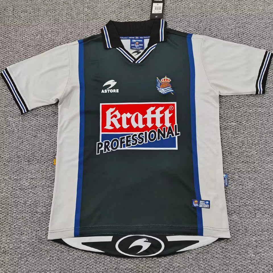 Maillot Real Sociedad Extérieur Rétro 2000