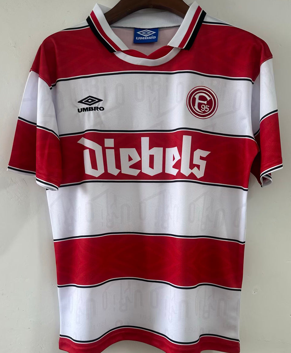 Maillot Fortuna Dusseldorf Domicile Rétro