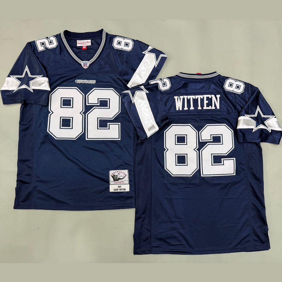 Maillot Witten 82 Men S Dallas Cowboys Rétro