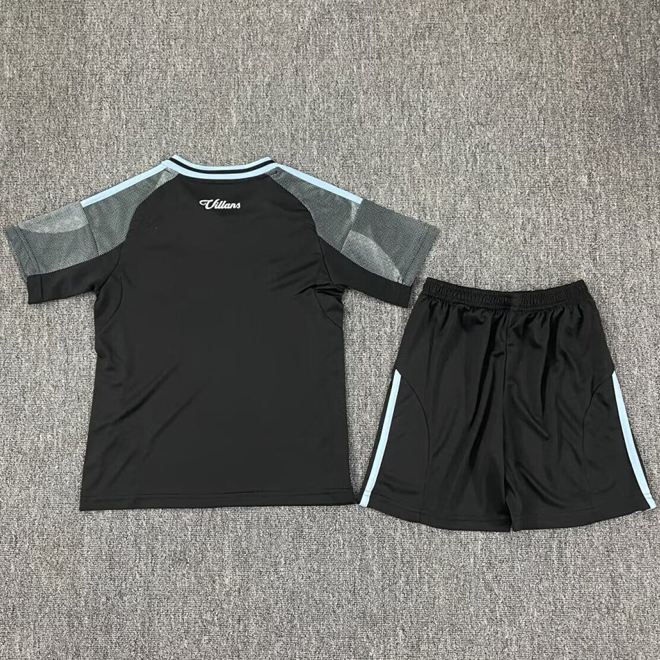 Maillot Aston Villa Extérieur 2025/26 Enfant